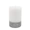 4" x 6" White Pillar Candle by Ashland®
